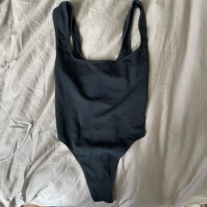 Los Angeles Apparel Garment Dye SquareNeck Bodysuit
